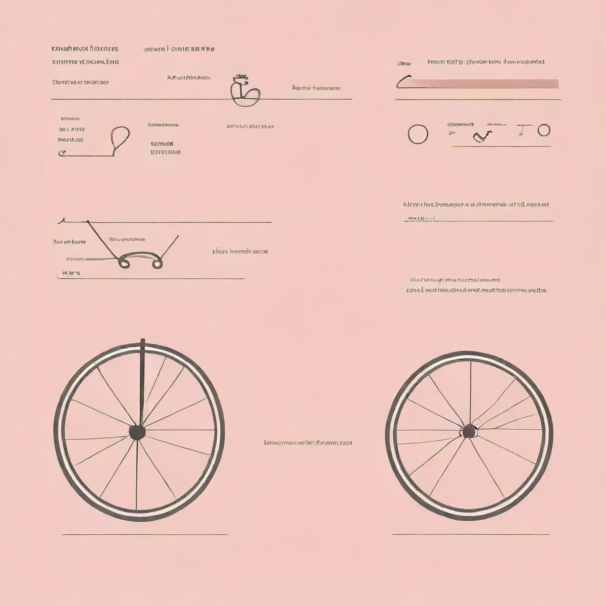 Illustration vectorielle plate d'un vélo de route pour débutants avec guide de taille.