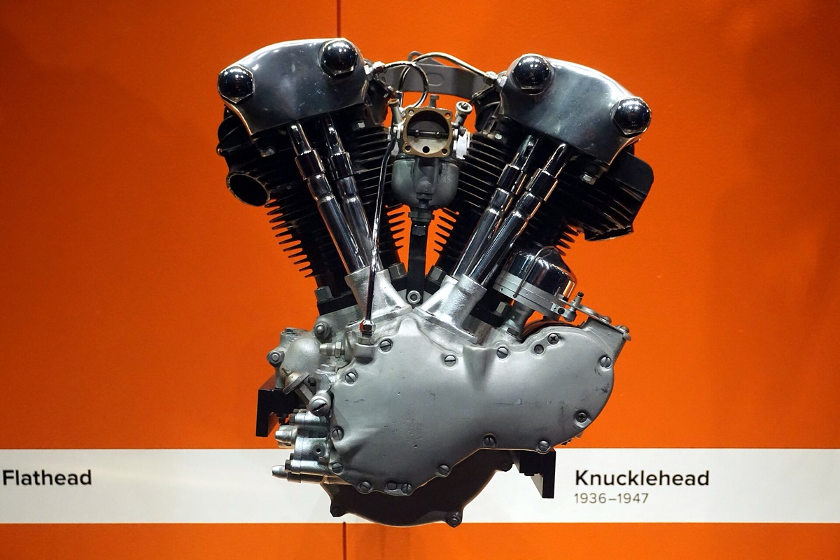motocicleta harley davidson motor
